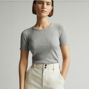Everlane Pima Micro-Rib Crew